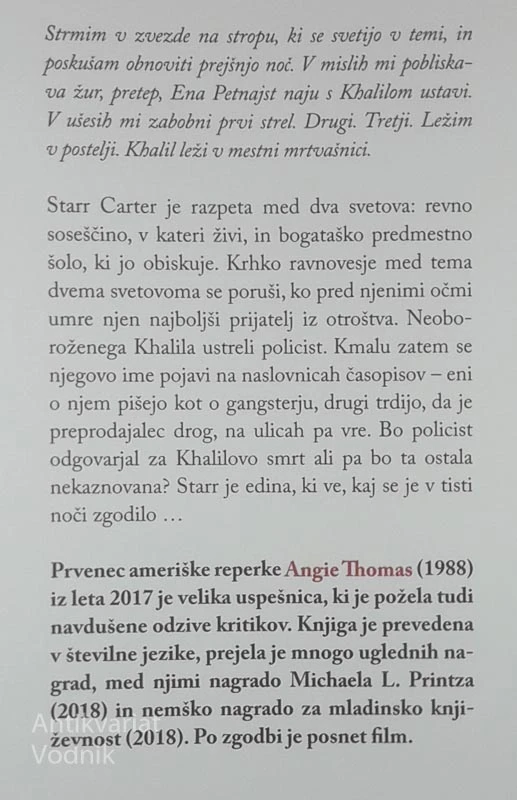 THUG VSE SE VRAČA, Angie Thomas