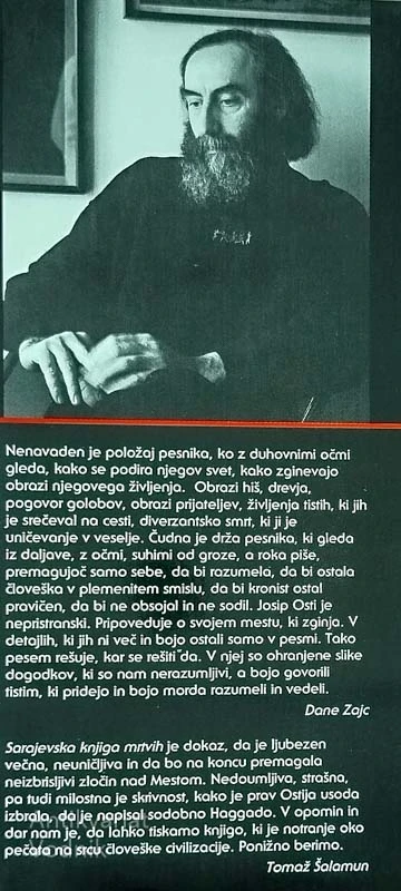 SARAJEVSKA KNJIGA MRTVIH, Josip Osti