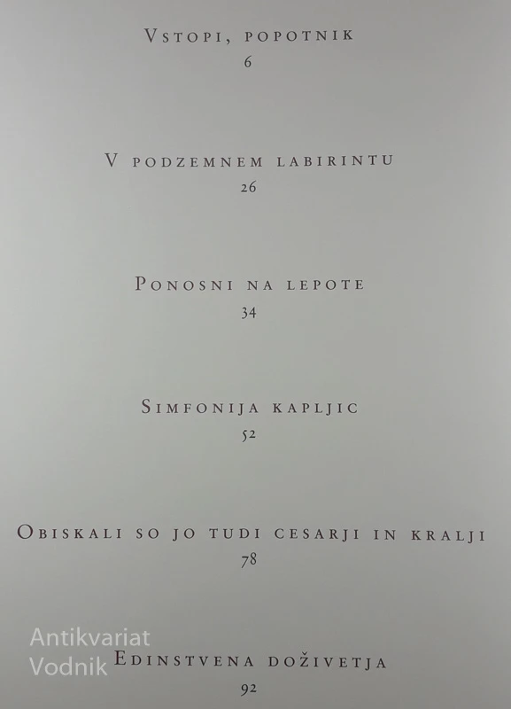 POSTOJNSKA JAMA, Alenka Čuk
