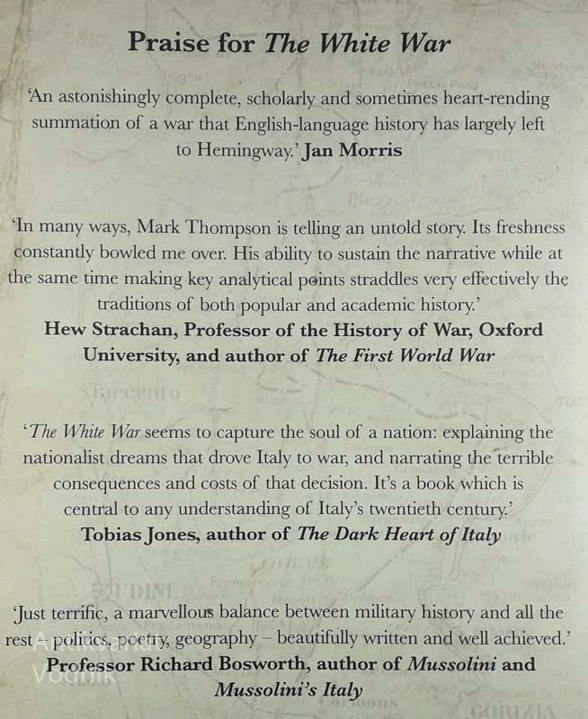 THE WHITE WAR, Mark Thompson
