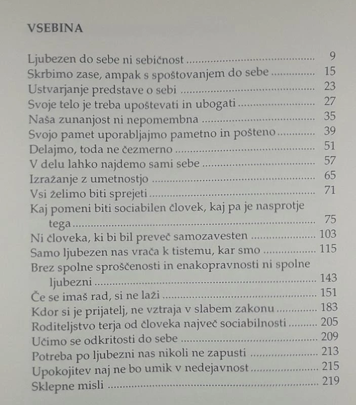 ČLOVEK, IMEJ SE RAD, Marijan Košiček