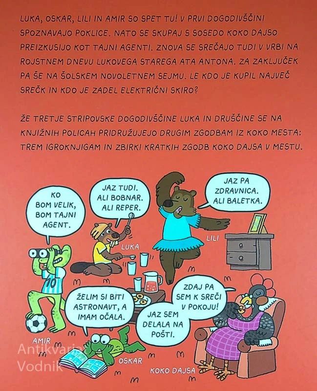 LUKA IZ BLOKA 3, Maša Ogrizek (ilustriral Miha Ha)