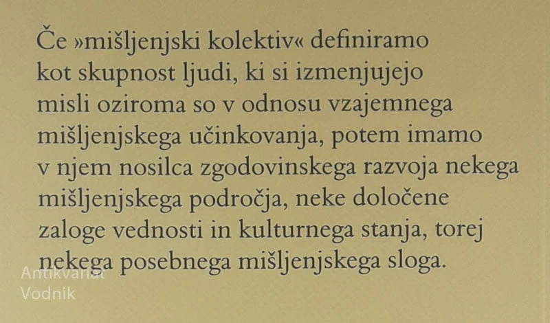 NASTANEK IN RAZVOJ ZNANSTVENEGA DEJSTVA, Ludvik Fleck