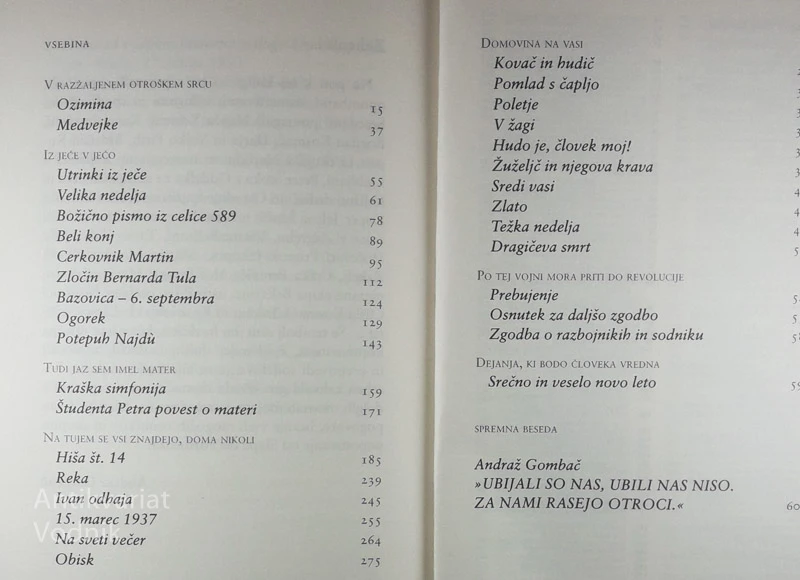 LOVIM POMLADNI VETER, Ciril Kosmač
