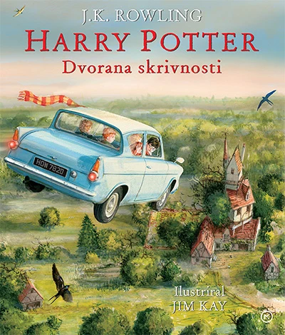 HARRY POTTER IN DVORANA SKRIVNOSTI (ilustrirana izdaja), J. K. Rowling