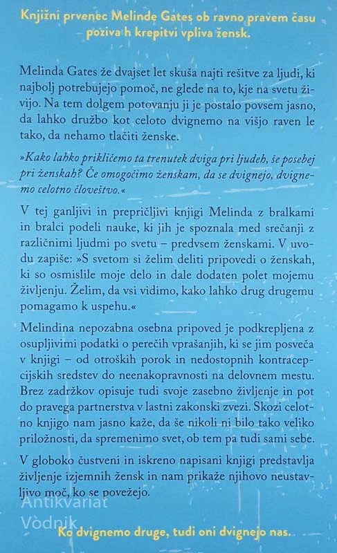 TRENUTEK DVIGA, Melinda Gates