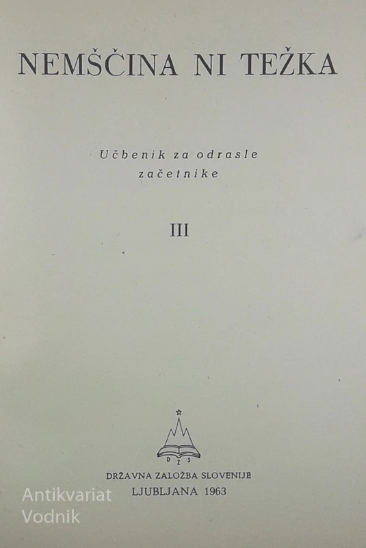 NEMŠČINA NI TEŽKA 3, Pavel Karlin in Manca Stor
