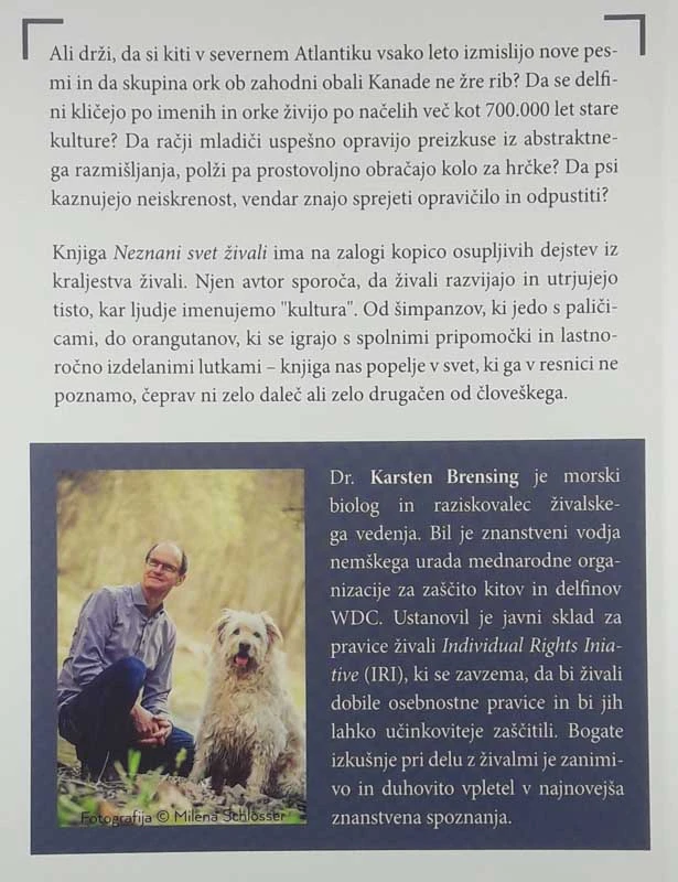 NEZNANI SVET ŽIVALI, Karsten Brensing
