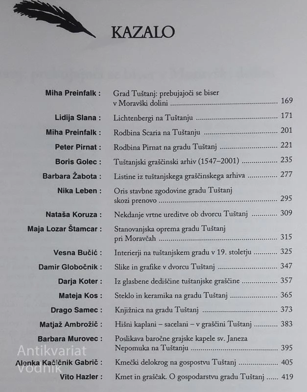 2 KRONIKA 57: IZ ZGODOVINE GRADU TUŠTANJ PRI MORAVČAH