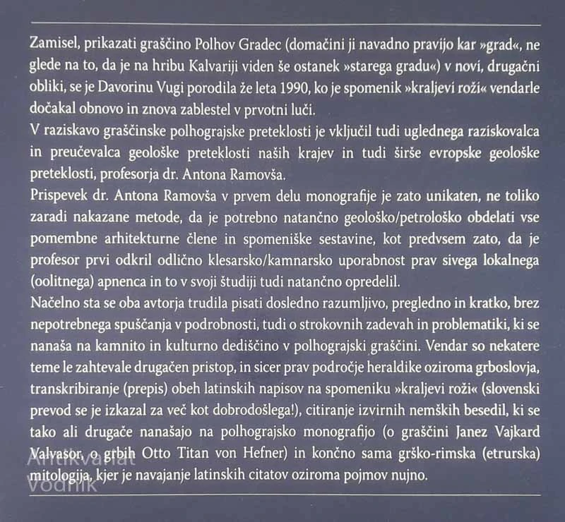 GRAŠČINA POLHOV GRADEC, Anton Ramovš in Davorin Vuga