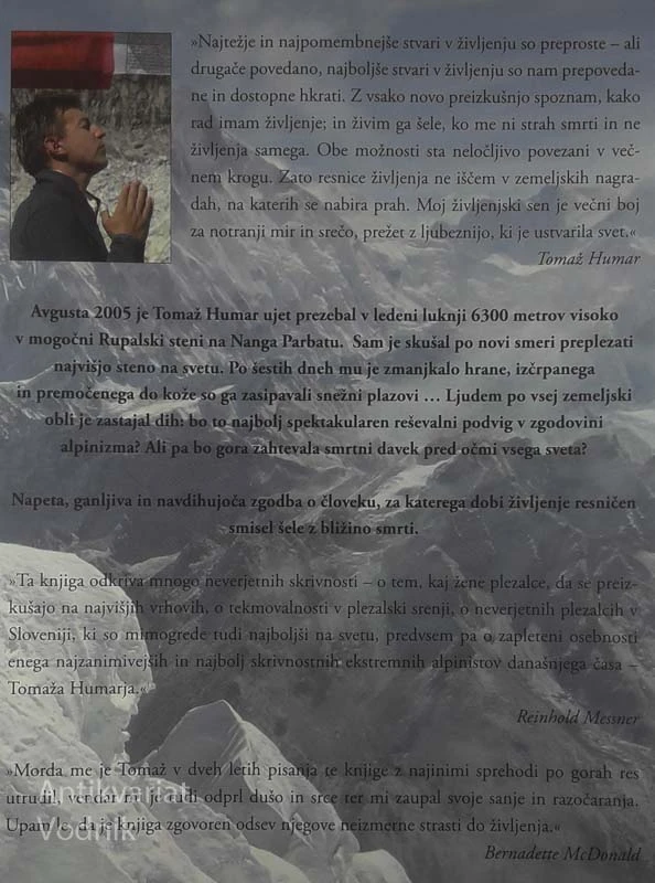 TOMAŽ HUMAR, Bernadette McDonald