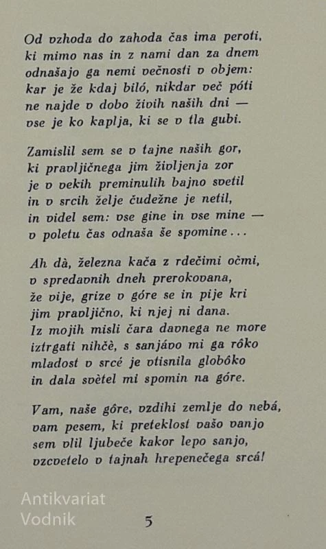 SHOLAR IZ TRENTE Joža Lovrenčič