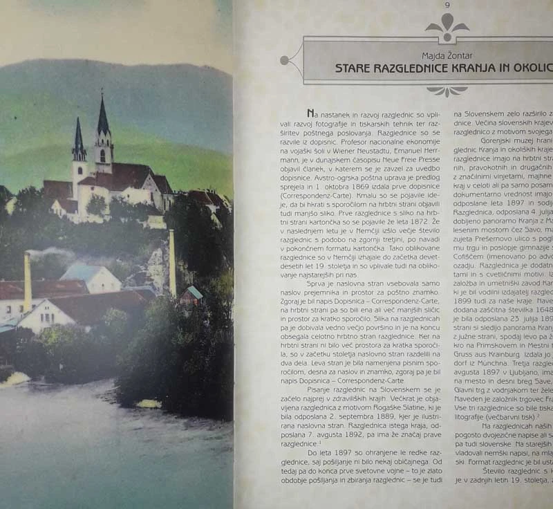 POZDRAV Z GORENJSKE; ZBIRKA STARIH RAZLGEDNIC