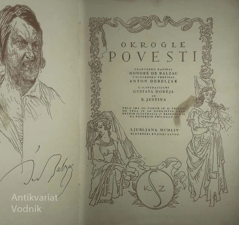 OKROGLE POVESTI, Honoré de Balzac (ilustracije Gustav Doré)