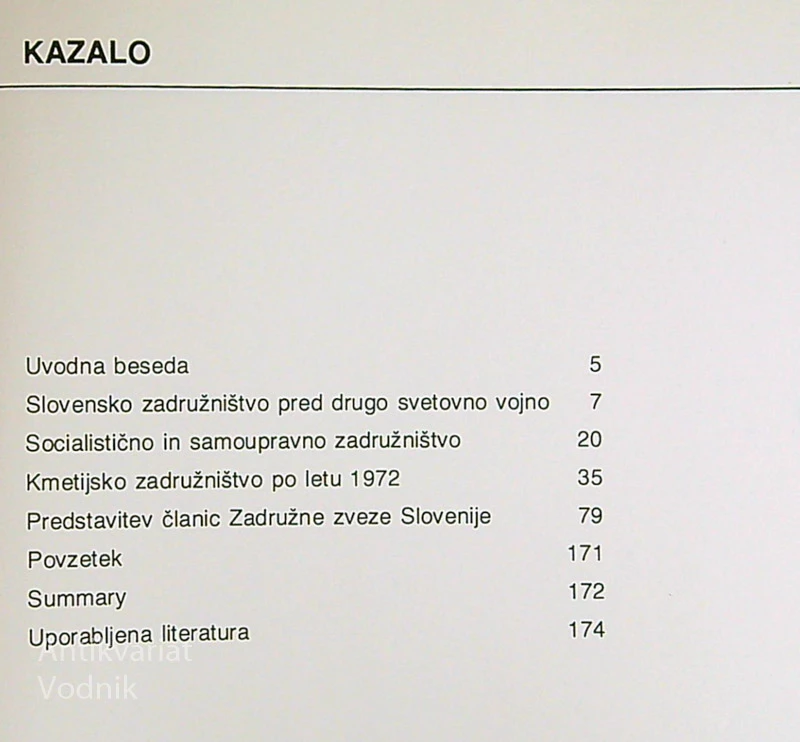 KMETIJSKO ZADRUŽNIŠTVO NA SLOVENSKEM