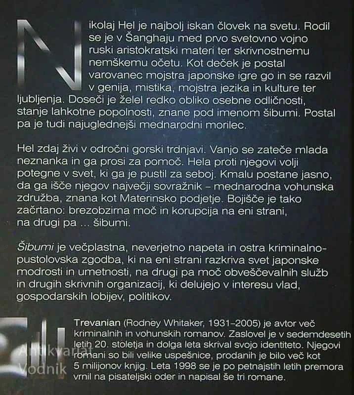 ŠIBUMI, Trevanian