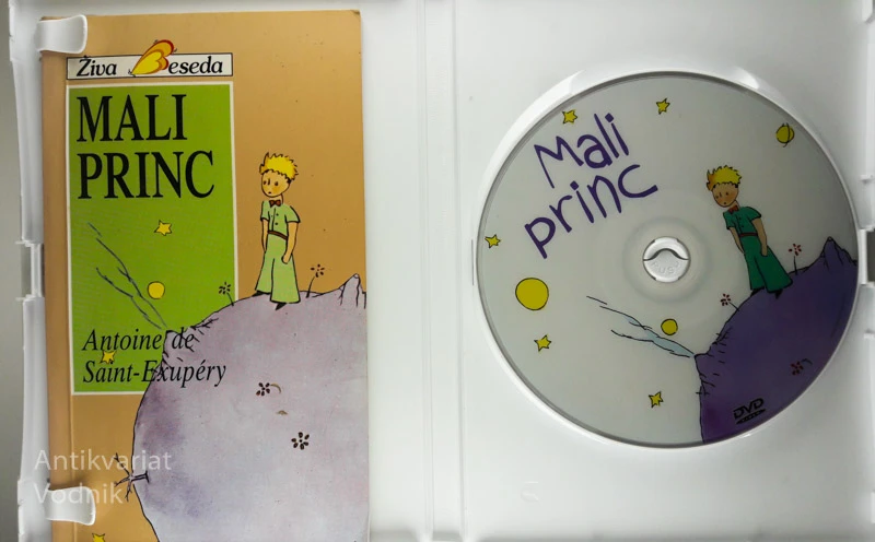 MALI PRINC, KNJIGA + DVD, Antoine de Saint-Exupery