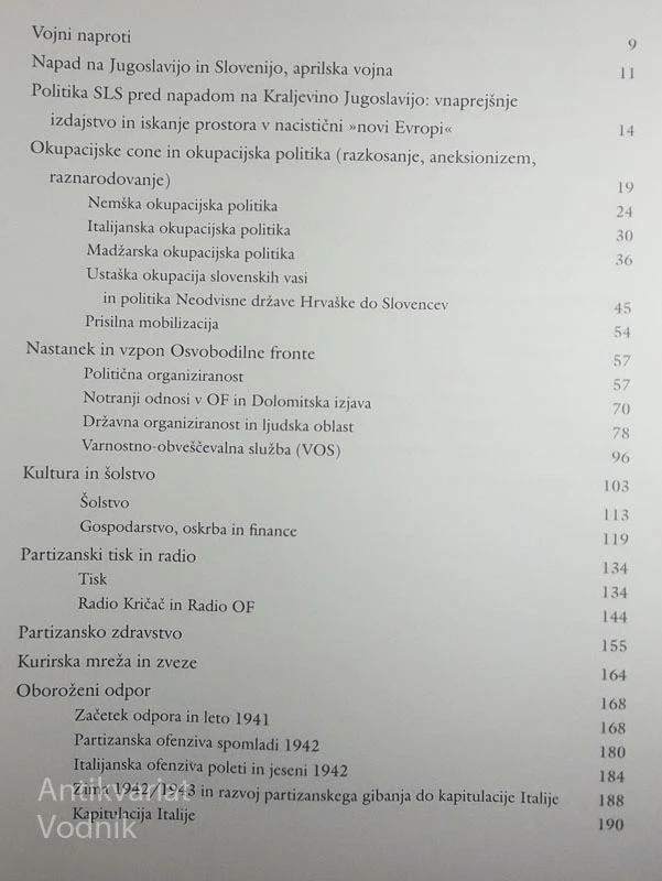 S PUŠKO IN KNJIGO; NARODNOOSVOBODILNI BOJ SLOVENSKEGA NARODA 1941-1945, Božo Repe