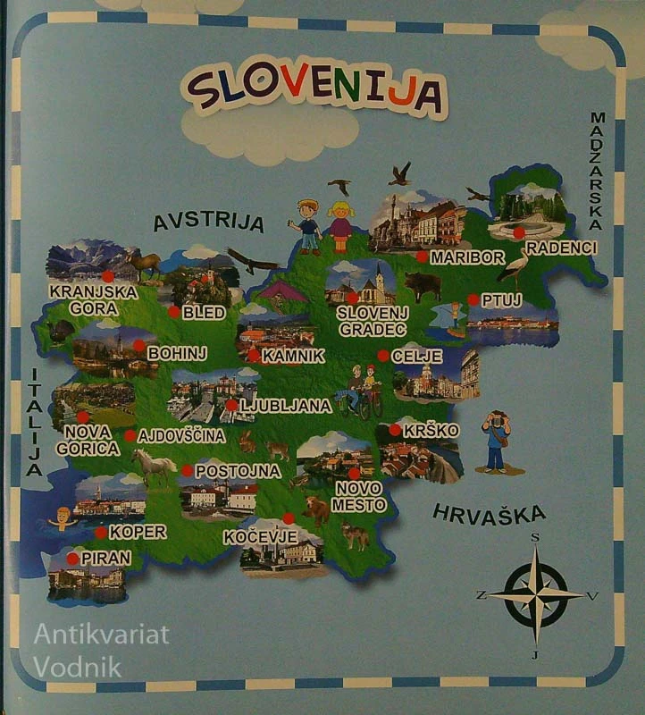 SLOVENIJA; SLIKOVNI ZEMLJEPIS