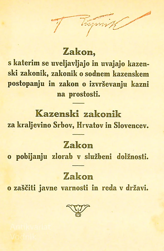 KAZENSKI ZAKON