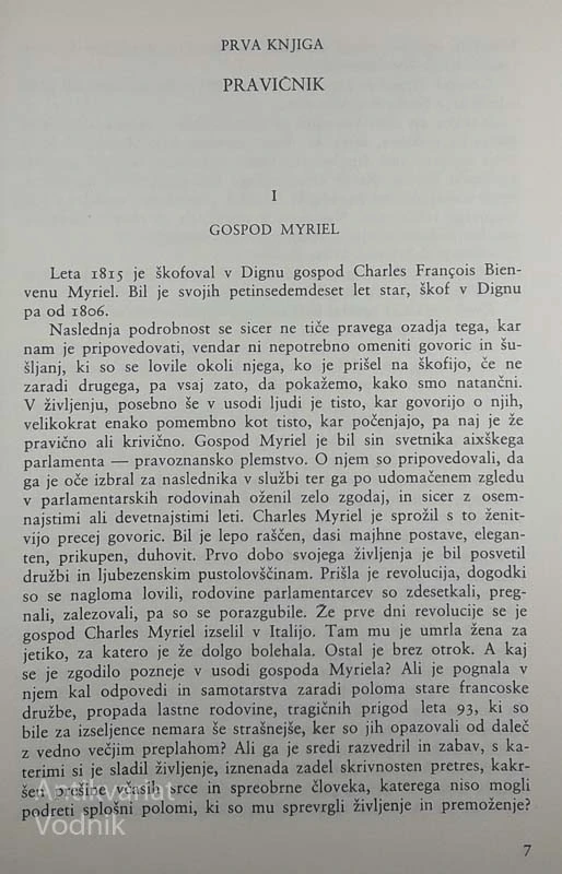 NESREČNIKI, Victor Hugo
