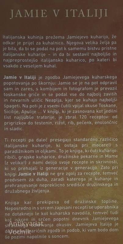 JAMIE V ITALIJI, Jamie Oliver