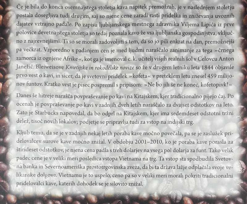 KAVA; ČAROBNI NAPOJ, Božidar Jezernik