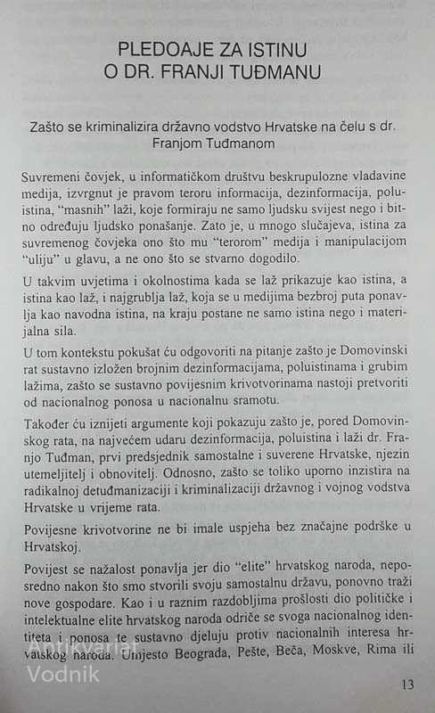 PREDSJEDNIK, Zdravko Tomac