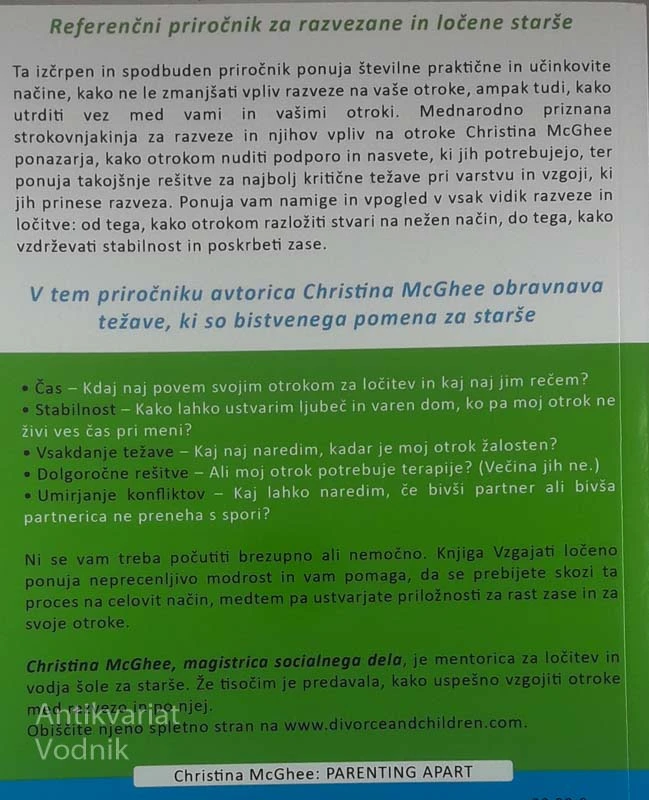 VZGAJATI LOČENO, Christina McGhee