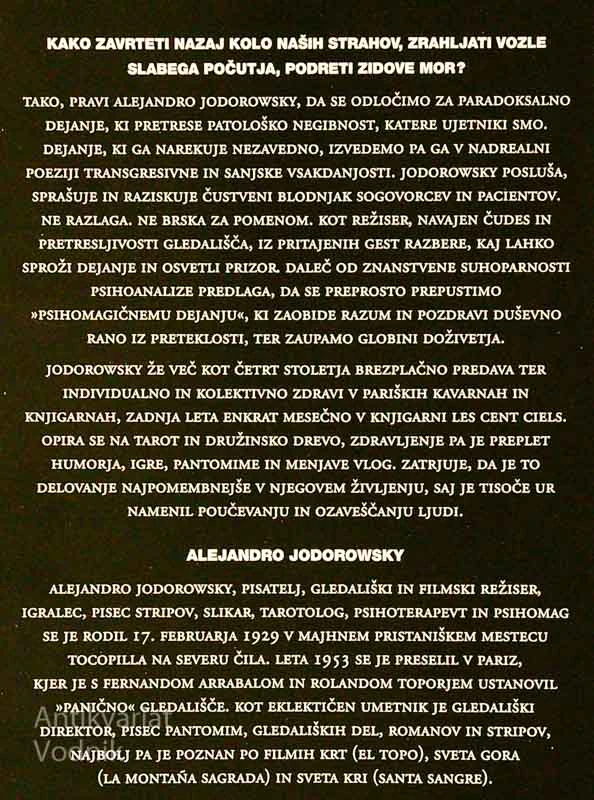 PSIHOMAGIJA; PANIČNA TERAPIJA, Alejandro Jodorowski