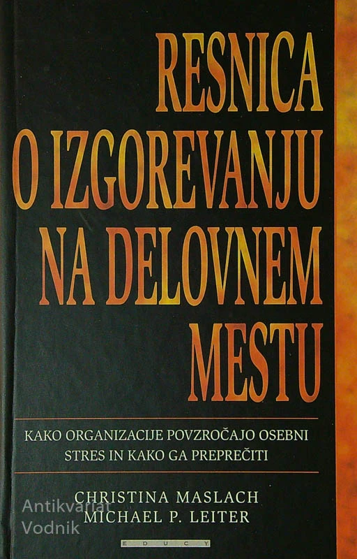 RESNICA O IZGOREVANJU NA DELOVNEM MESTU