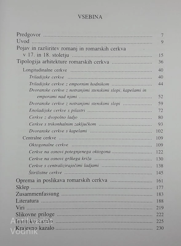 ARHITEKTURNA TIPOLOGIJA ROMARSKIH CERKVA V 17. IN 18. STOLETJU NA SLOVENSKEM, Metoda Kemperl