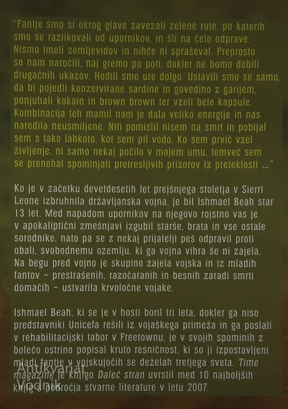 DALEČ STRAN, Ishmael Beah