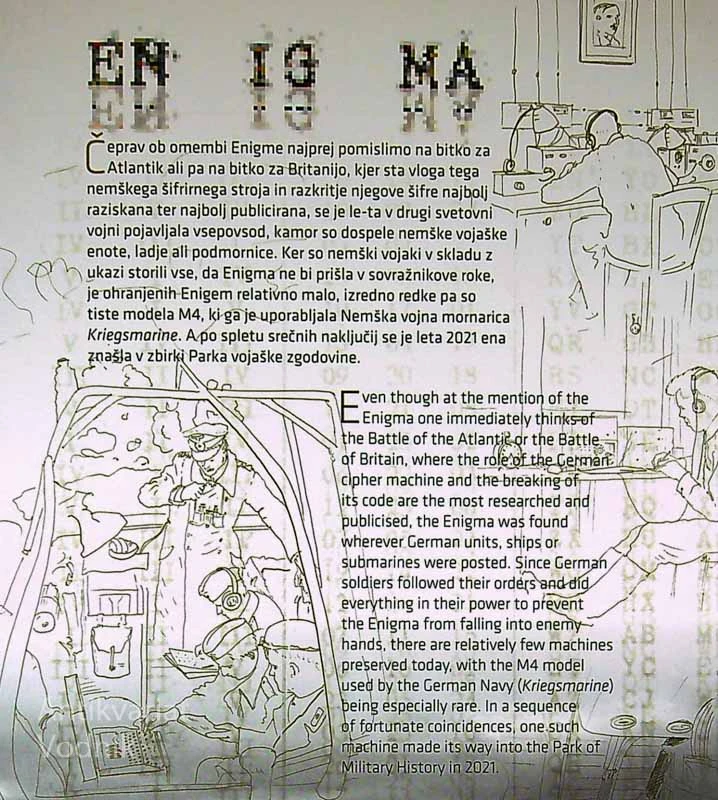 ENIGMA; SKRIVNOSTNO ZAKULISJE VOJNE, Janko Boštjančič in Andrej Gaspari