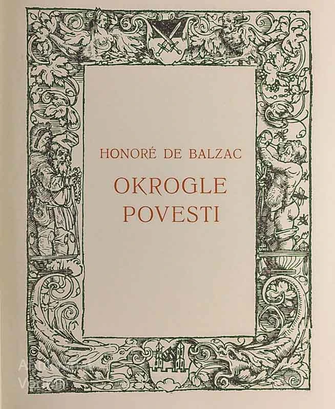 OKROGLE POVESTI, Balzac