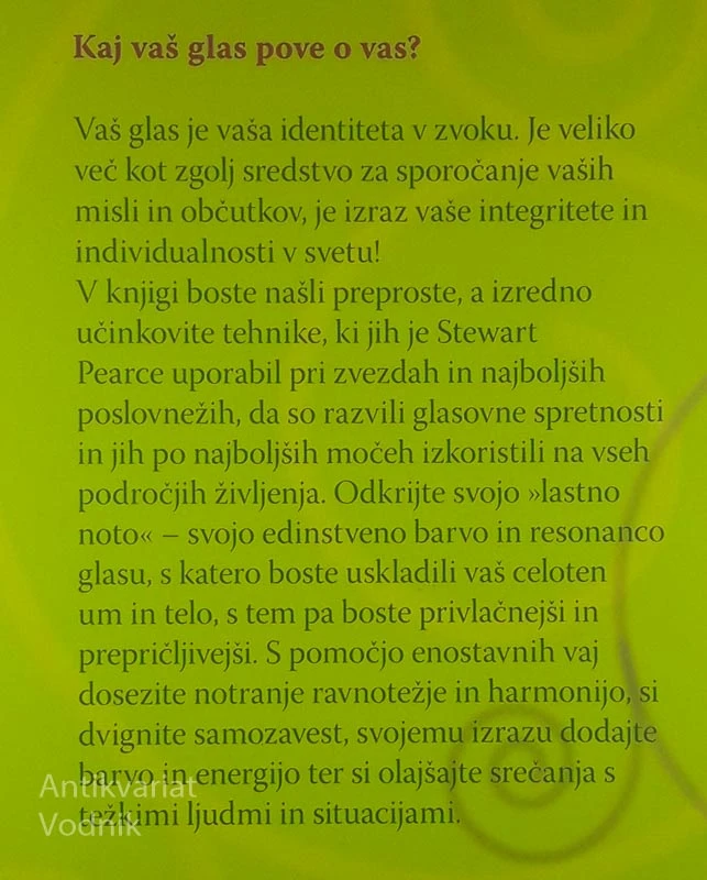 ALKIMIJA GLASU, Stewart Pearce