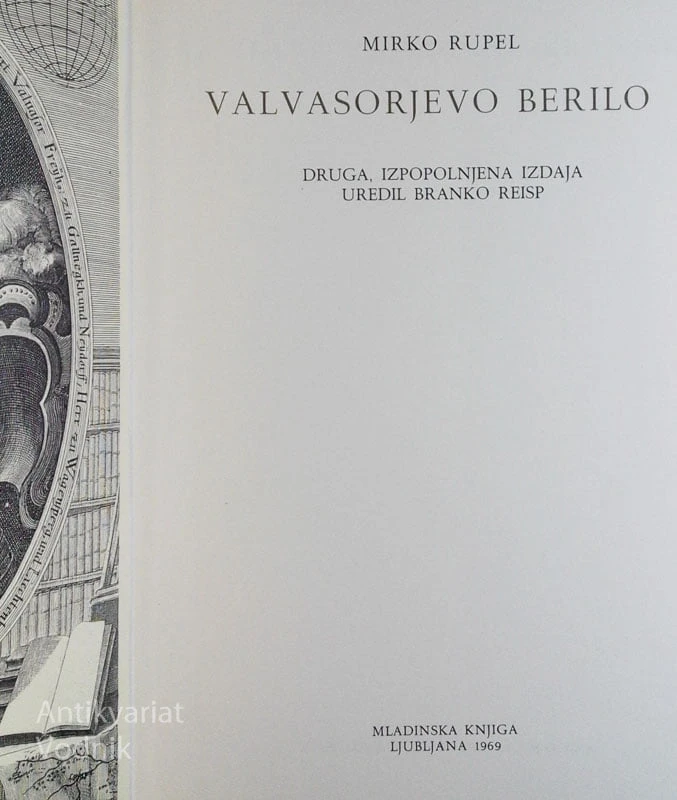 VALVASORJEVO BERILO, Mirko Rupel