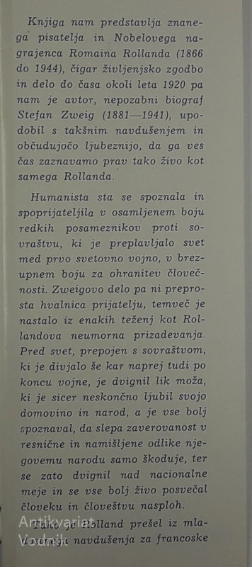 ROMAIN ROLLAND, Stefan Zwig