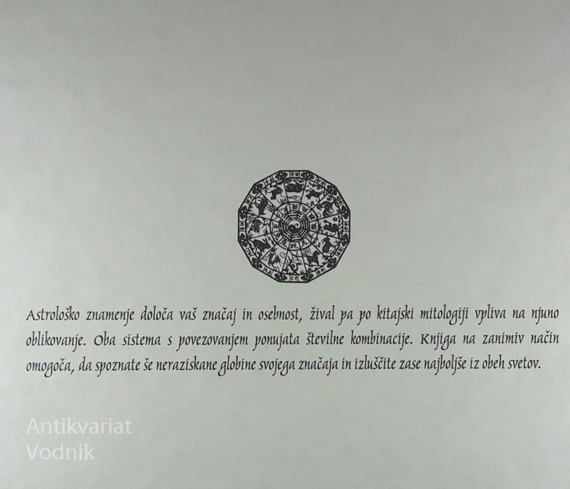 KITAJSKI HOROSKOP IN ASTROLOŠKA ZNAMENJA, Richard Craze