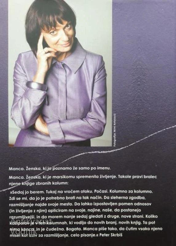 OBJEMI SRCA, Manca Košir