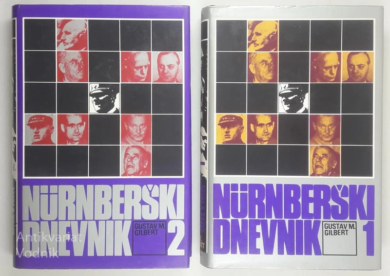 NÜRNBERŠKI DNEVNIK 1 IN 2, Gustav M. Gilbert