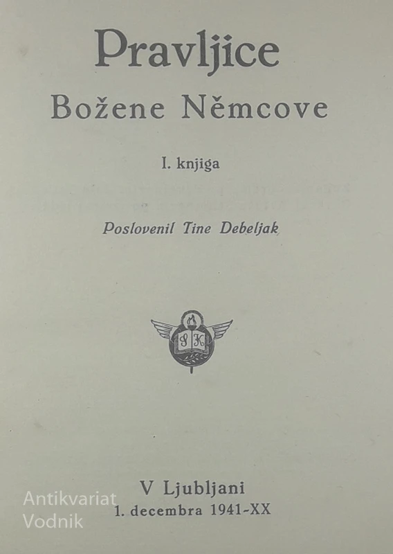 PRAVLJICE BOŽENE NĚMCOVE