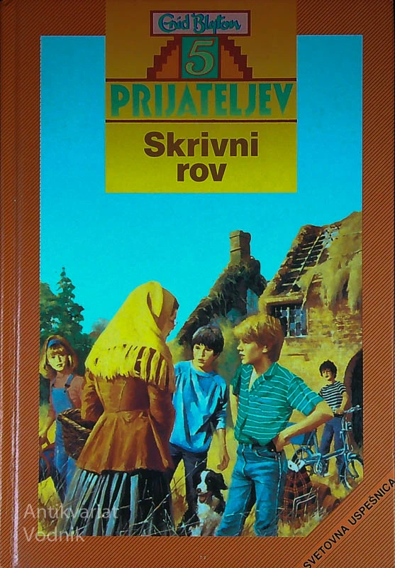 5 PRIJATELJEV; SKRIVNI ROV, Enid Blyton