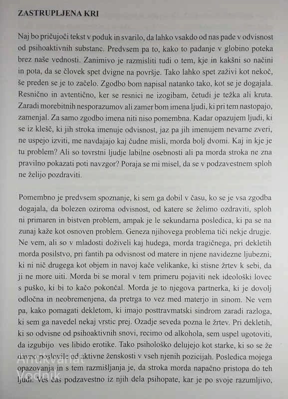 ZASTRUPLJENA KRI, Luj Šprohar