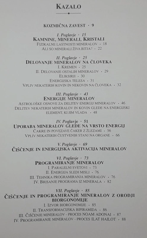 MINERALI, Tadej Pretner