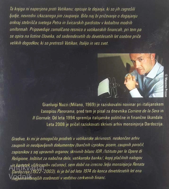 VATIKAN, D. D., Gianluigi Nuzzi