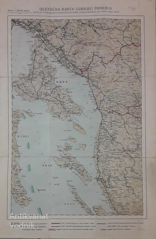 IZLETNIČKA KARTA GORNJEG PRIMORJA