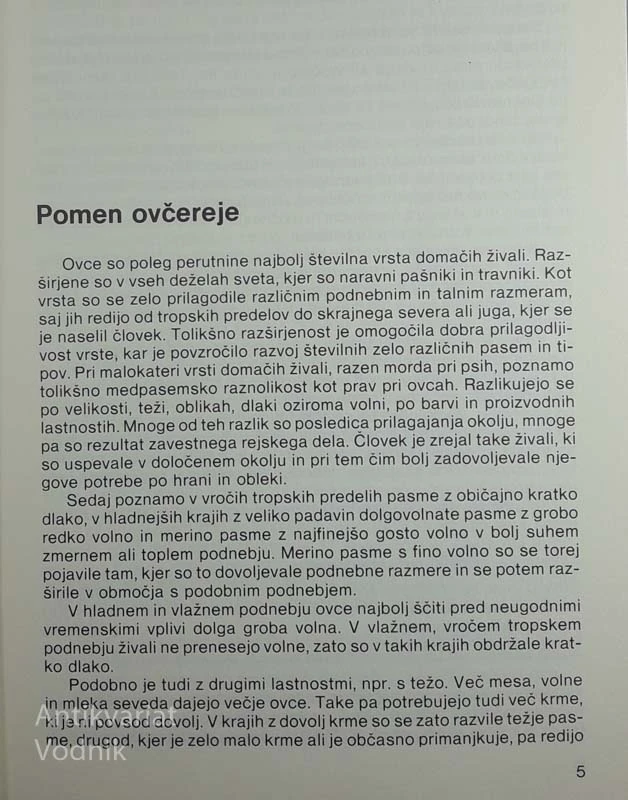 OVČEREJA, Franc Zagožen