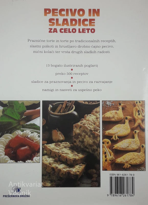 PECIVO IN SLADICE ZA CELO LETO, Albina Kenda