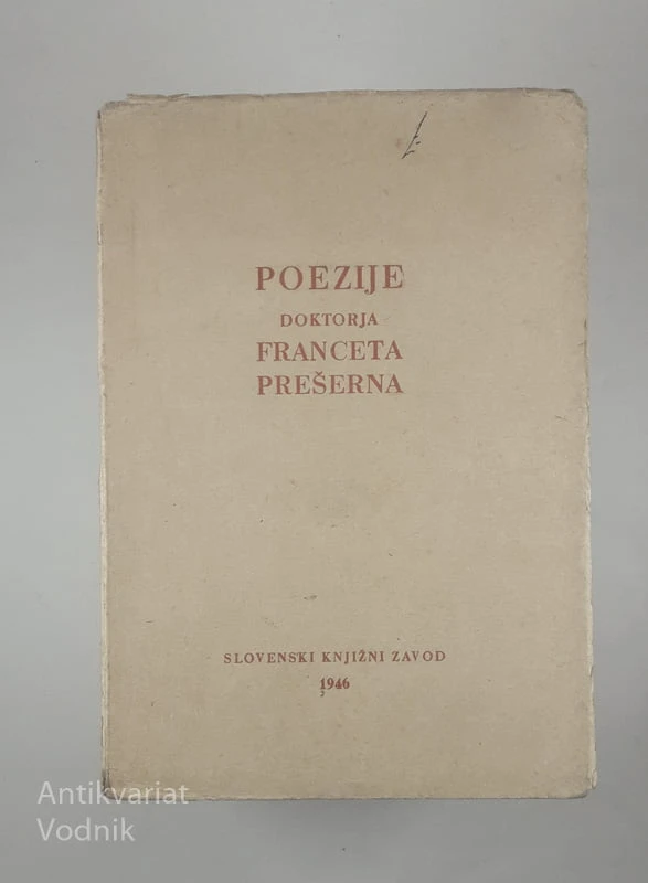 POEZIJE DOKTORJA FRANCETA PREŠERNA